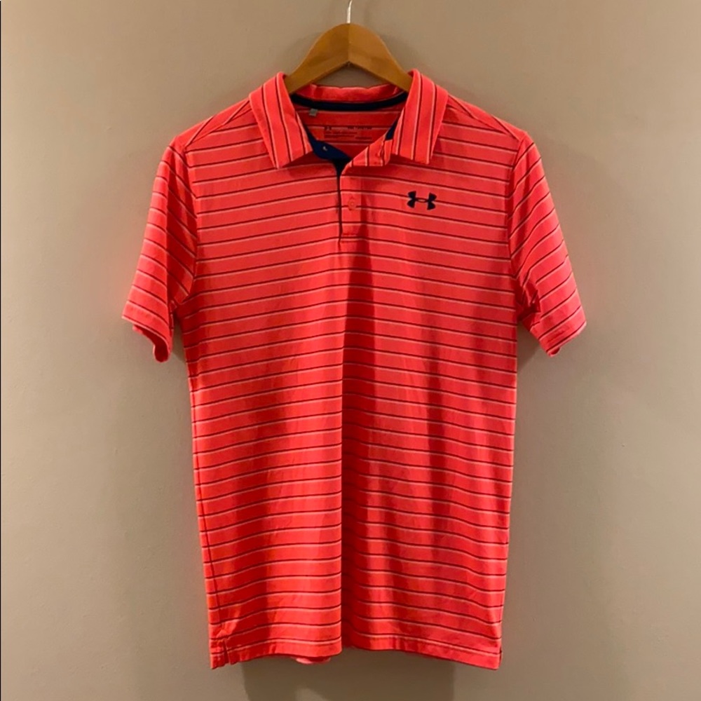 Under Armour Boys Youth XL Heat Gear Loose Polo